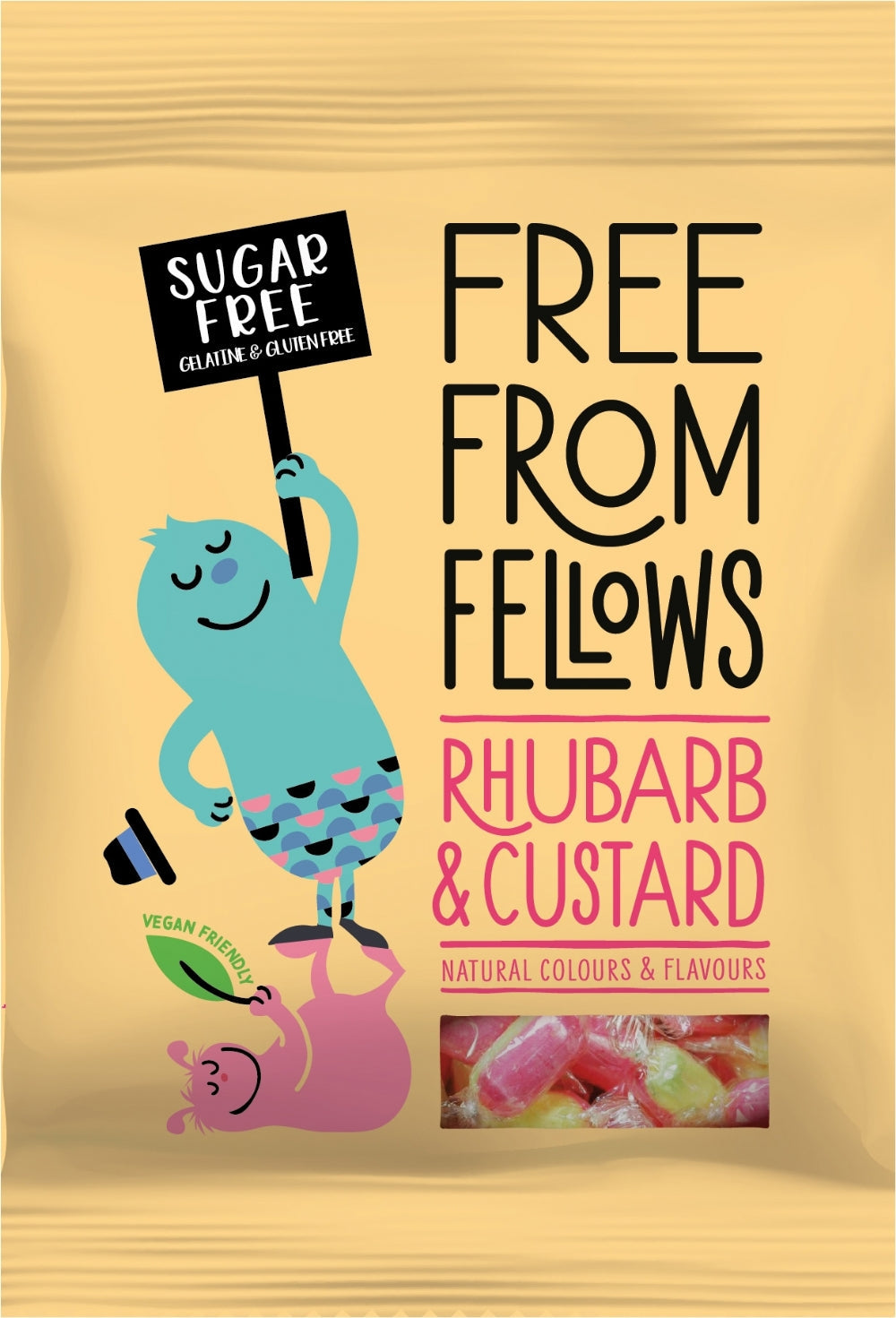 Free From Fellows Rhubarb & Custard