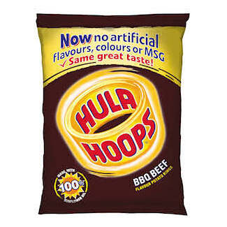 Hula Hoops BBQ Beef 34g