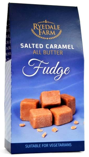 Ryedale Farm All Butter Salted Dairy Fudge 130g