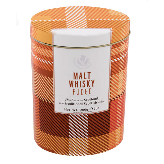 Malt Whisky Fudge Tin 200g