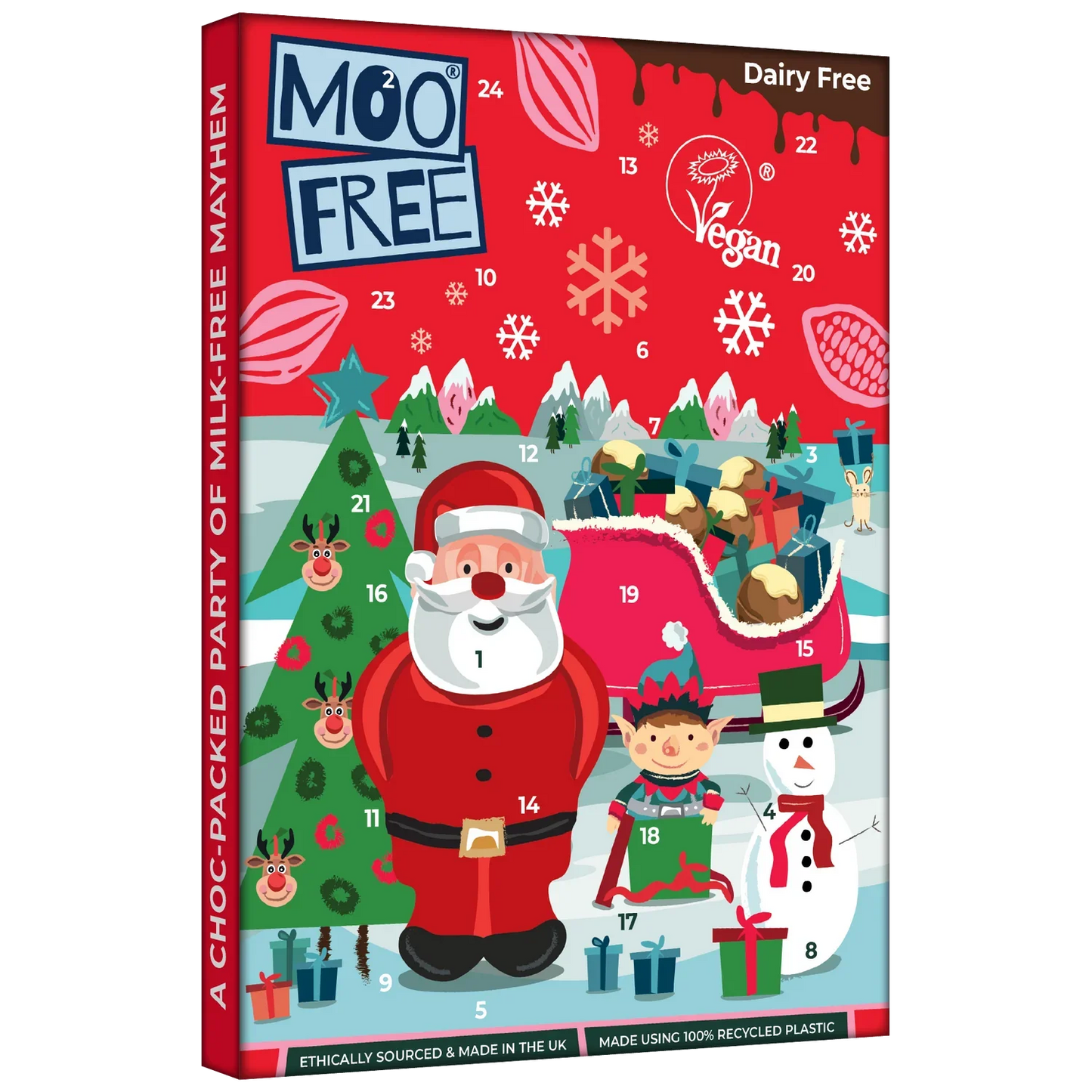 Moo Free Advent Calendar 70g