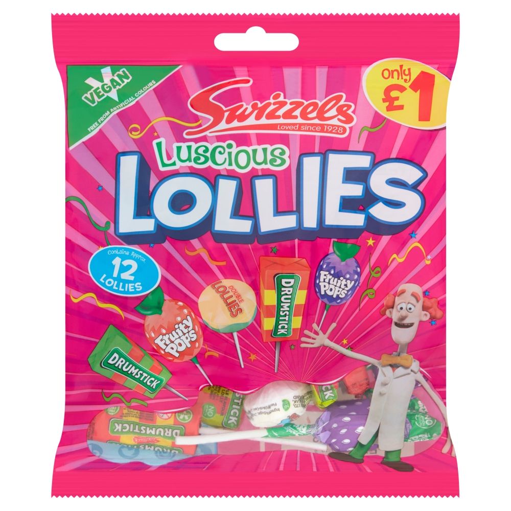 Swizzels Luscious Lollies 132g