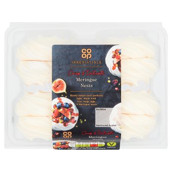 Co Op Irresistible Meringue Nests 8 Pack