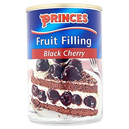 Princes Fruit Filling Black Cherry 410g