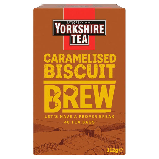 Taylors Yorkshire Caramelised Biscuit Brew Teabags