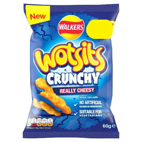 Walker's Baked Wotsits Crunchy 60g