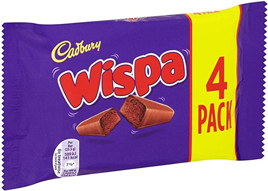 Cadbury Wispa 4 Pack