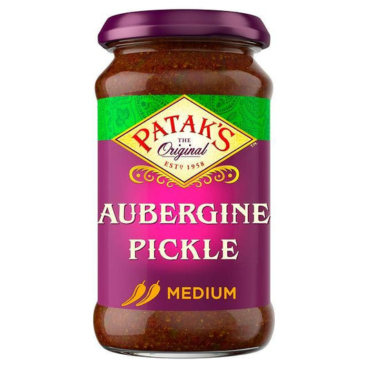 Patak's Brinjal Pickle 312g (Aubergine)