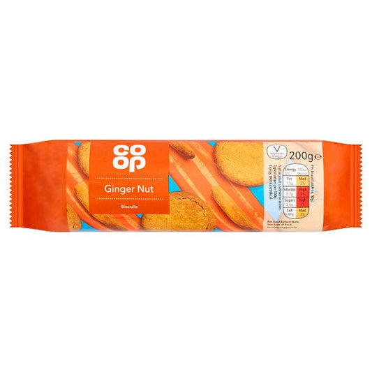 Co Op Ginger Nuts 200g