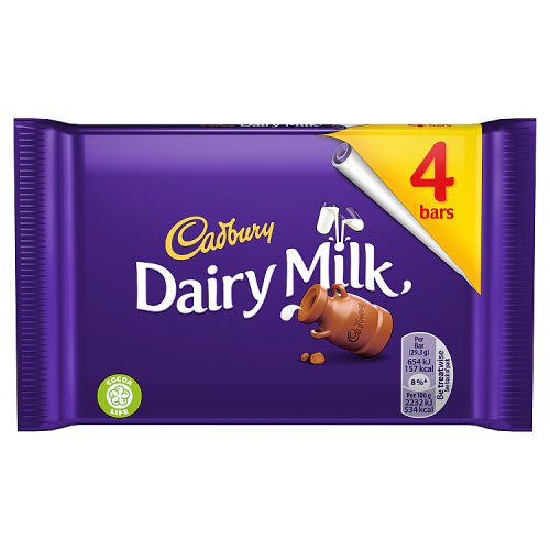 Cadbury Dairy Milk 4 Pack