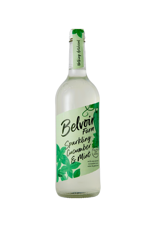 Belvoir Sparkling Cucumber & Mint 750ml