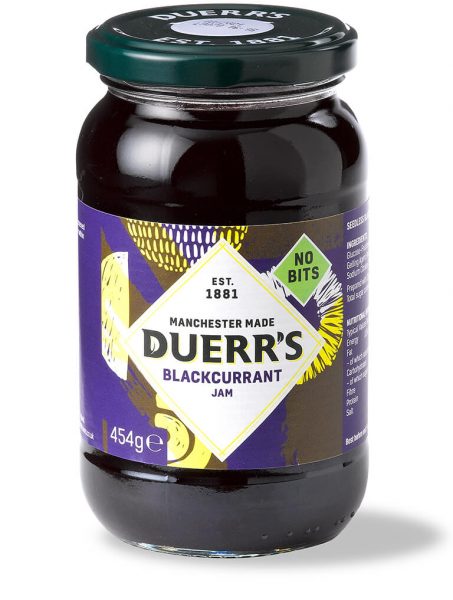 Duerr's NO BITS Blackcurrant Jam