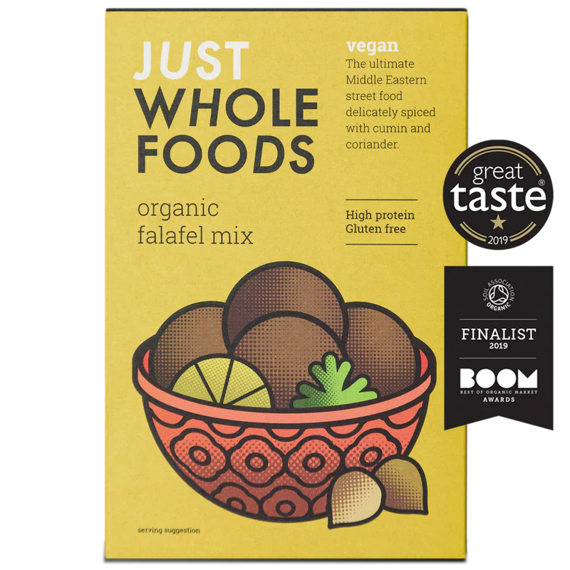 Just Wholefoods Organic GF Falafel Mix 120g