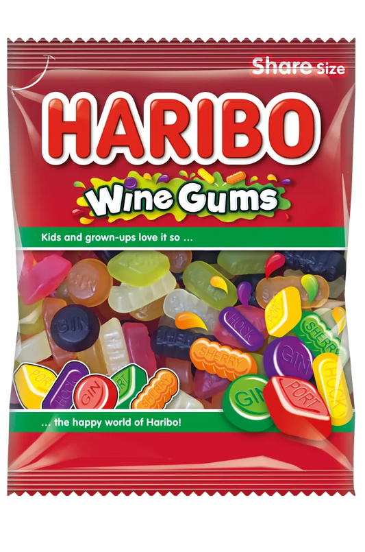 Haribo Wine Gums 140g