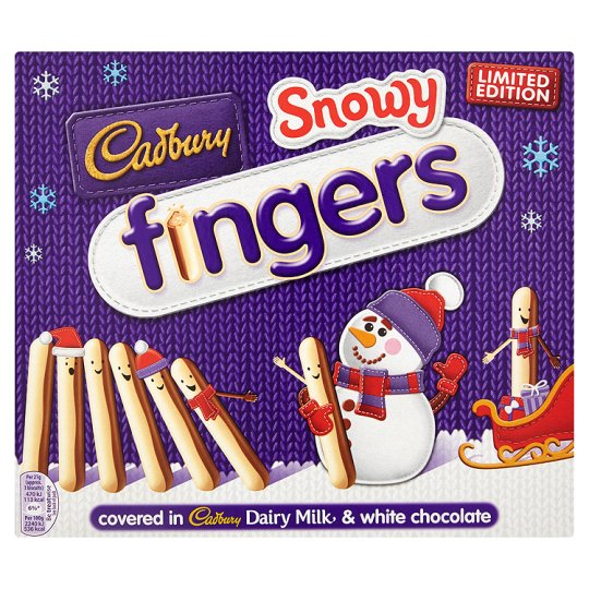 Cadbury Snowy Fingers 115g