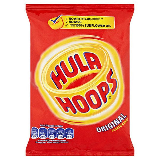 Hula Hoops Original 34g