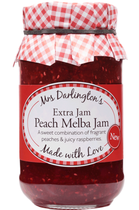 Mrs. Darlington's Peach Melba Jam