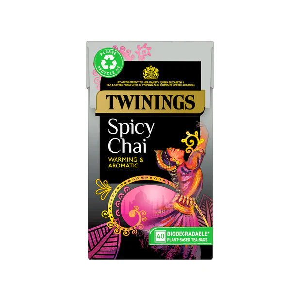 Twinings Spicy Chai Tea 40s