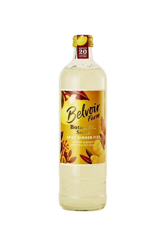 Belvoir Spiced Ginger Botanical Soda 500ml