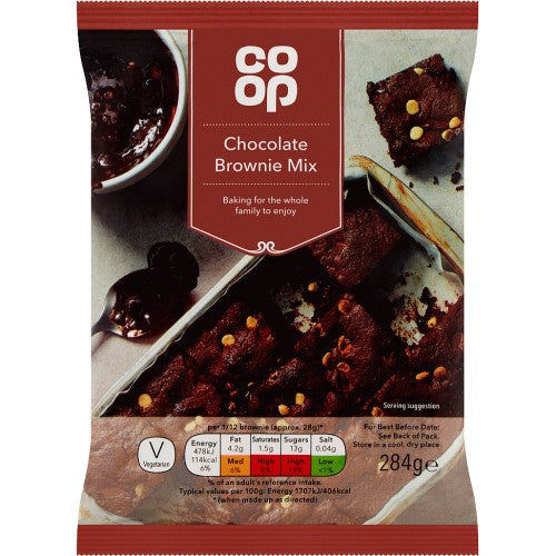 Co Op Chocolate Brownie Mix