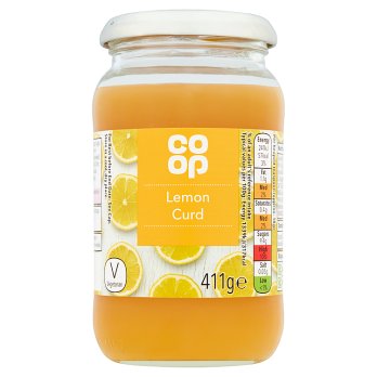 Co Op Lemon Curd 411g