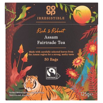 Co Op Irresistable Fairtrade Assam 50 Tea Bags