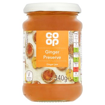 Co Op Ginger Preserve 340g