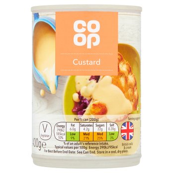 Co-op Ready to Serve Custard 400g