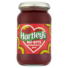 Hartley's NO BITS Strawberry Jam