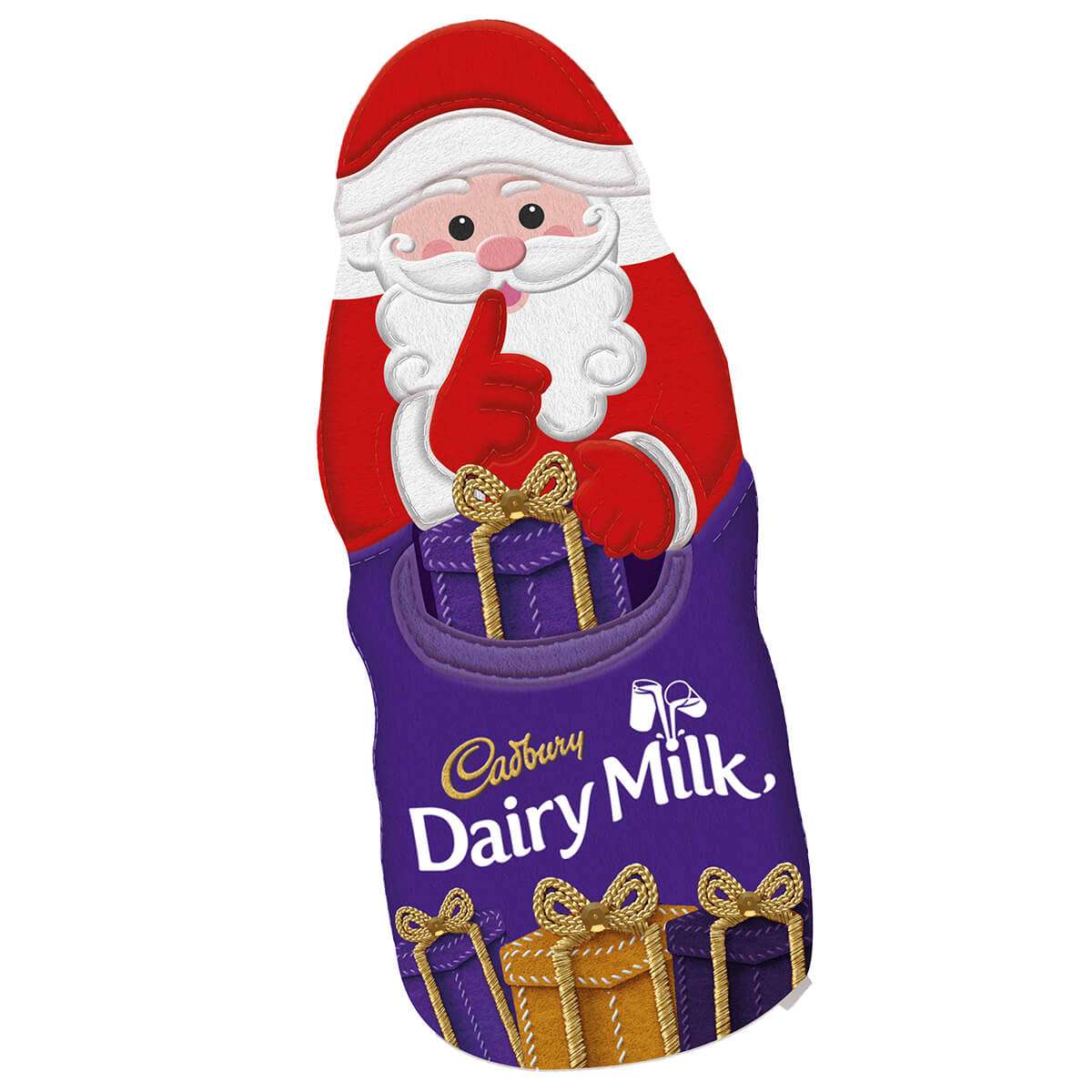 Cadbury Milk Chocolate Hollow Santa 100g