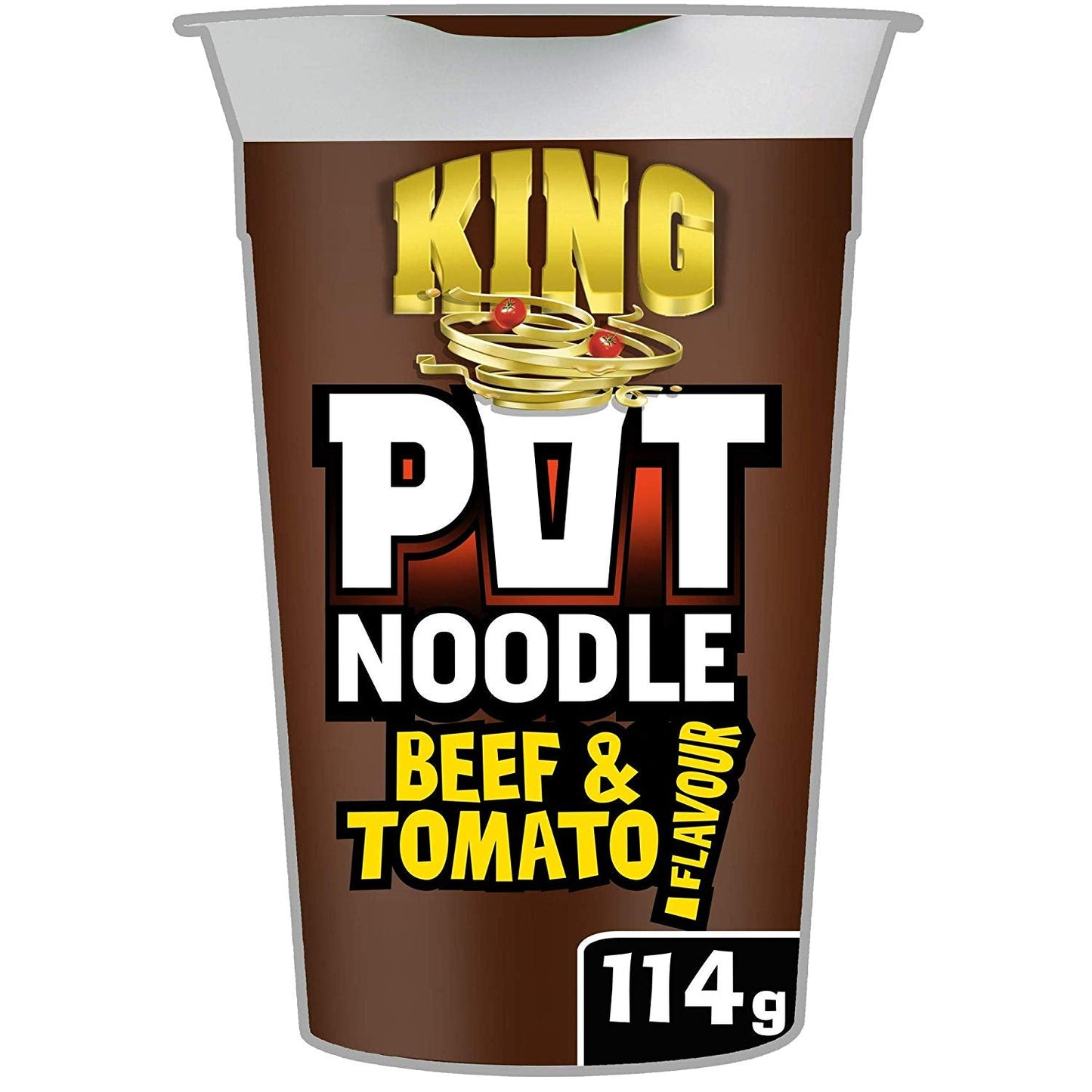 King Pot Noodle Beef and Tomato 114g