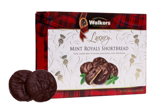 Walker's Mint Royals Shortbread 150g