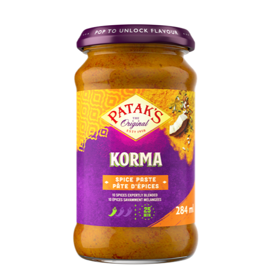 Patak's Korma Curry Paste 290g