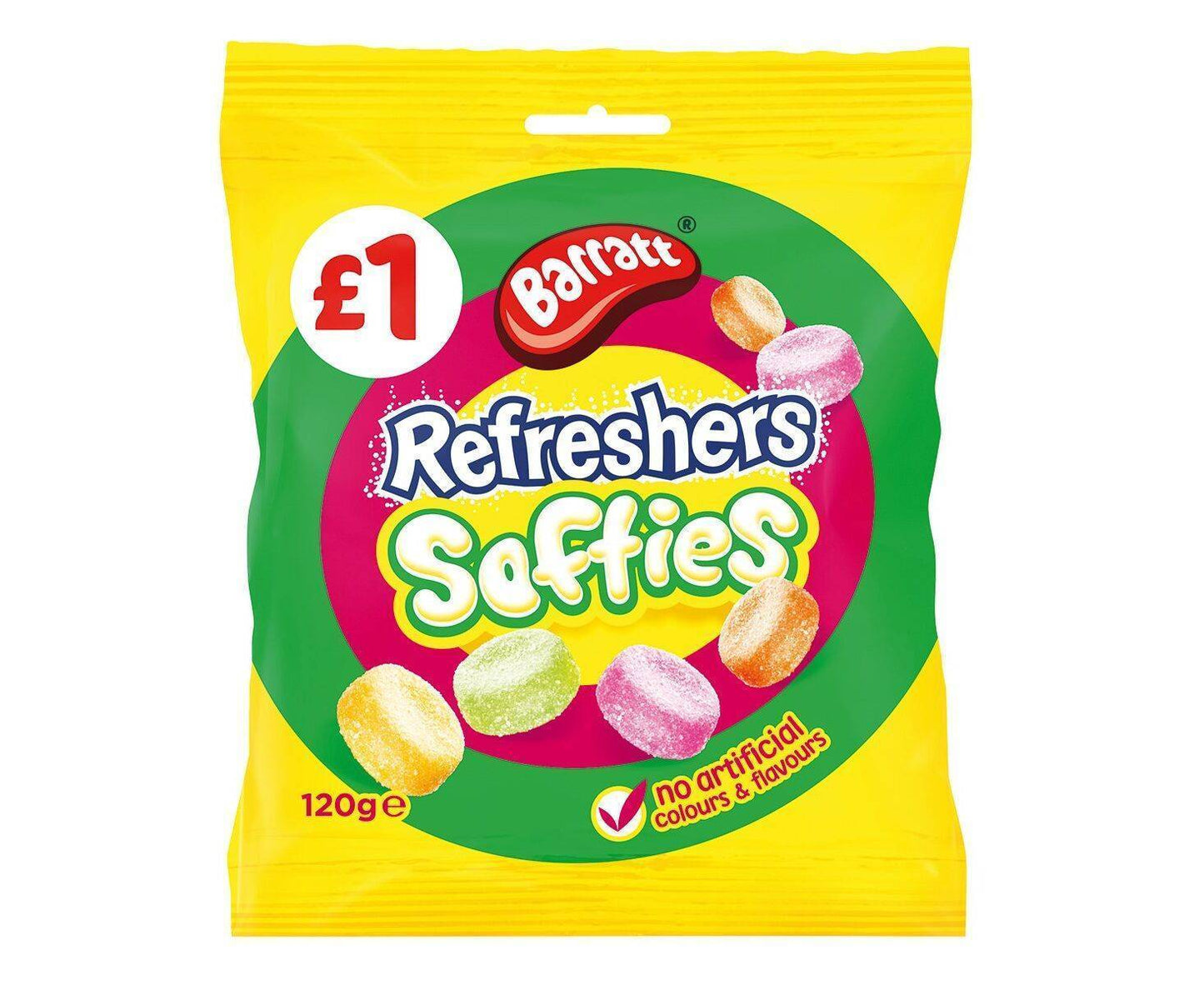 Barratt Refresher Softies 120g (Candyland)