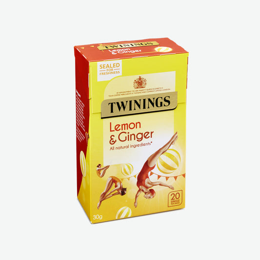 Twinings Revitalising Lemon & Ginger 20 Tea Bags