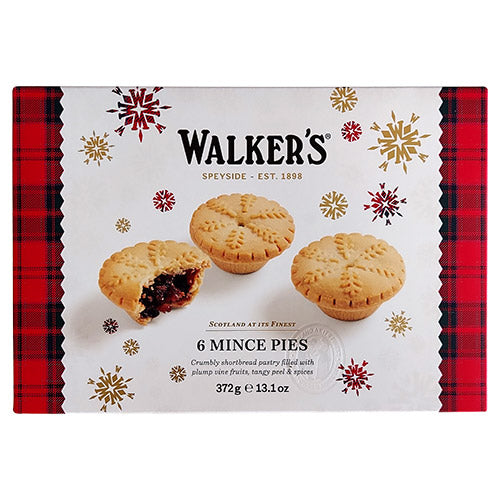 Walker's Luxury Mince Pies 6 Pack
