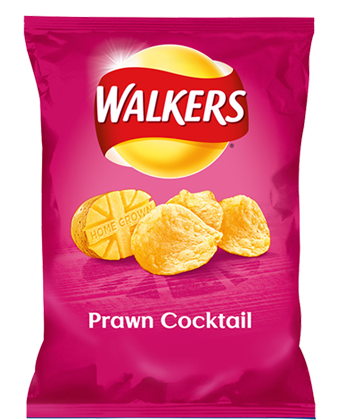 Walker's Prawn Cocktail Crisps 6 Pack